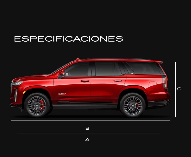 Especificaciones de tu camioneta grande de lujo, nueva Cadillac Escalade-V 2023