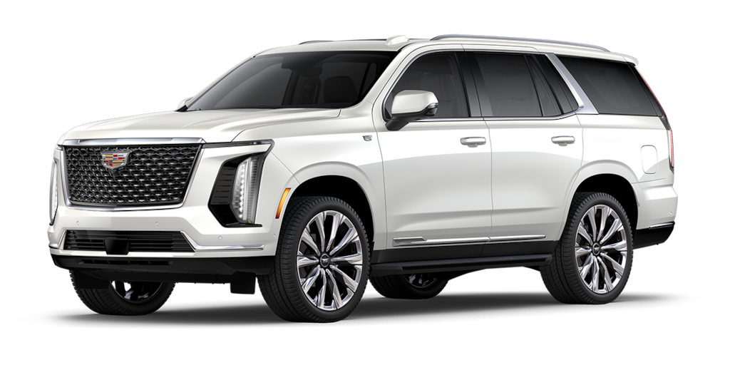 Cadillac Escalade 2026 versión SUV color Polar White