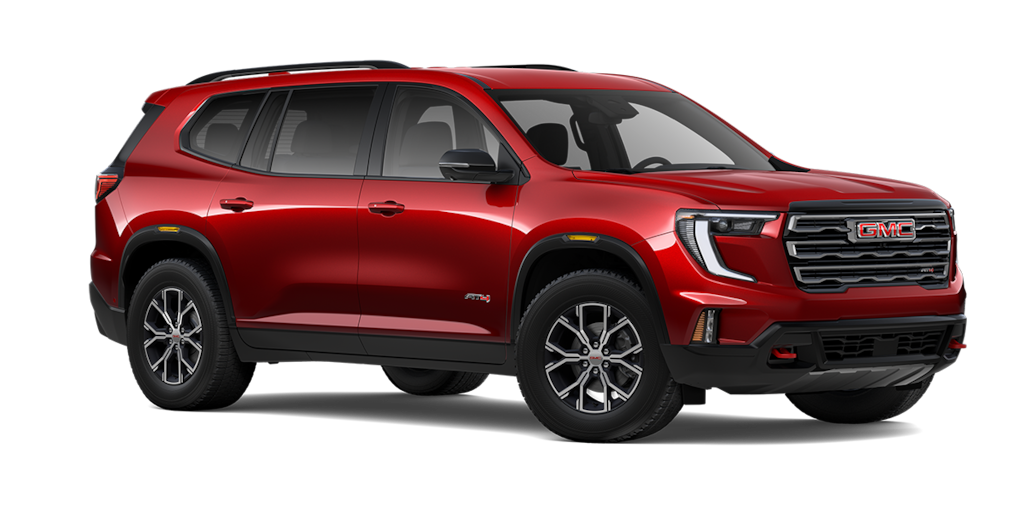 GMC Acadia 2026 versión AT4 color Radiant Red