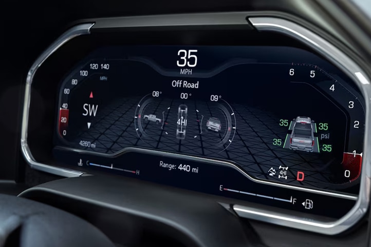 GMC Sierra 2026 Caracteristicas Interior