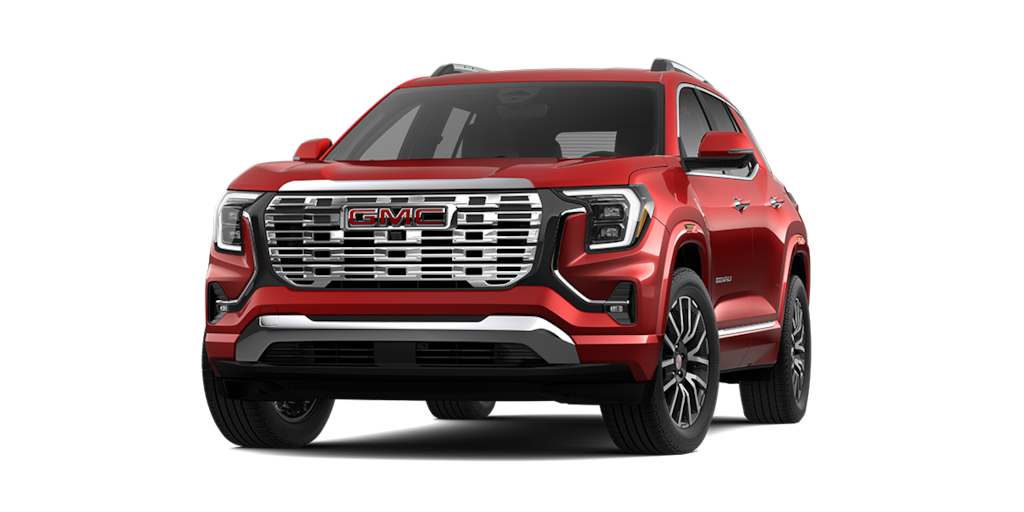 GMC Terrain 2026  en color Radiant Red Metallic